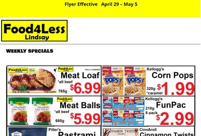 Food 4 Less Flyer April 29 to May 5