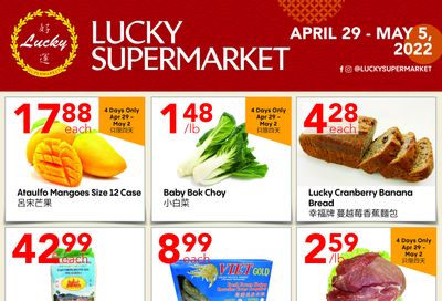Lucky Supermarket (Edmonton) Flyer April 29 to May 5