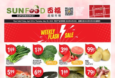 Sunfood Supermarket Flyer April 29 to May 5