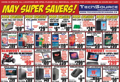 TechSource Flyer April 29 to May 26