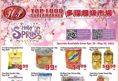 Top Food Supermarket Flyer April 29 to May 5