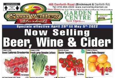 Sun Valley Market Flyer April 29 to May 5