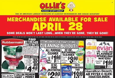 Ollie's Bargain Outlet Weekly Ad Flyer April 29 to May 6