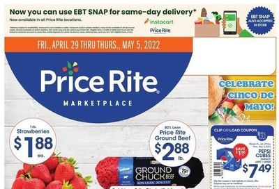 Price Rite (CT, MA, MD, NH, NJ, NY, PA, RI) Weekly Ad Flyer April 29 to May 6