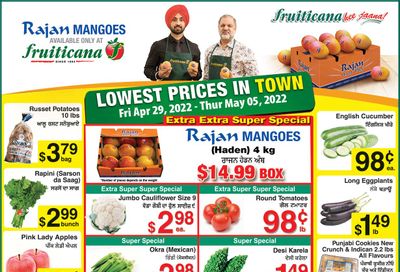 Fruiticana (Chestermere) Flyer April 29 to May 5