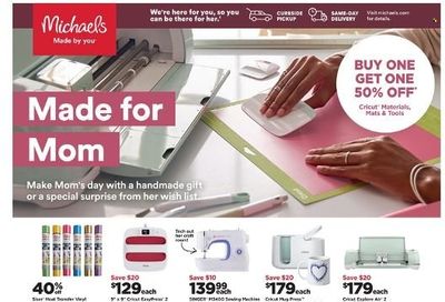 Michaels Weekly Ad Flyer May 1 to May 8
