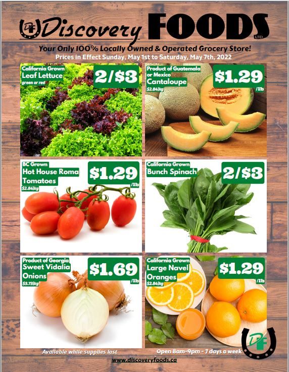 Discovery Foods Flyer May 1 to 7