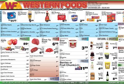 Western Foods Flyer April 27 to May 3