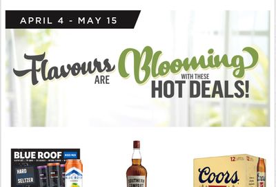 Alcool NB Liquor Hot Deals April 4 to May 15