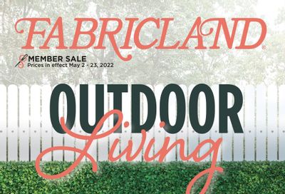 Fabricland (ON) Flyer May 2 to 23