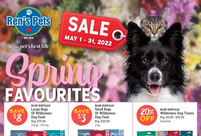 Ren's Pets Depot Flyer May 1 to 31