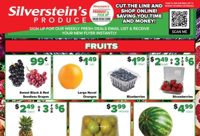 Silverstein's Produce Flyer May 3 to 7