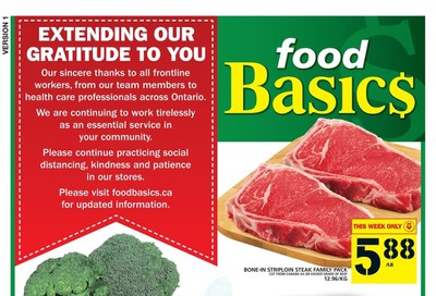 Food Basics (GTA, Kitchener and London Area) Flyer April 2 to 8