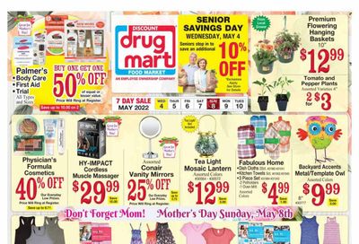 Discount Drug Mart (OH) Weekly Ad Flyer May 3 to May 10