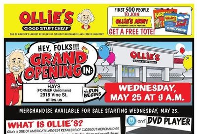 Ollie's Bargain Outlet Weekly Ad Flyer May 3 to May 10