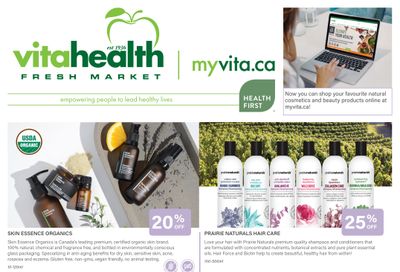 Vita Health Fresh Market Flyer May 1 to 31