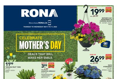 Rona (ON) Flyer May 5 to 11