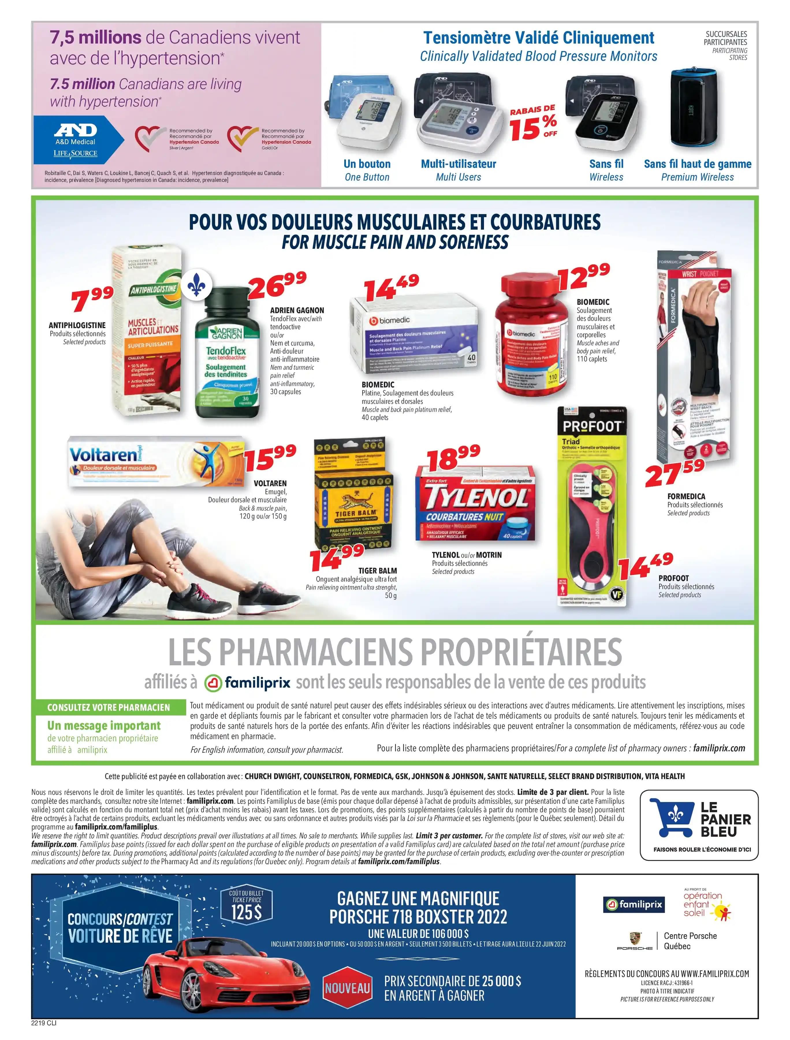 Familiprix Clinique Flyer May 5 to 11