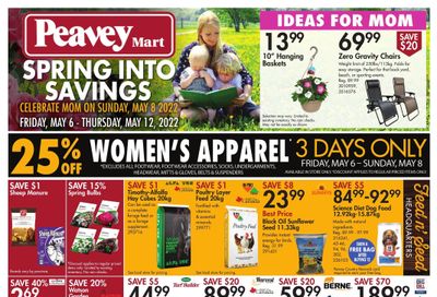Peavey Mart Flyer May 6 to 12