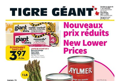 Tigre Géant Flyer April 1 to 7