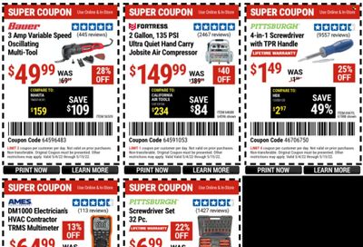 Harbor Freight Weekly Ad Flyer May 4 to May 11