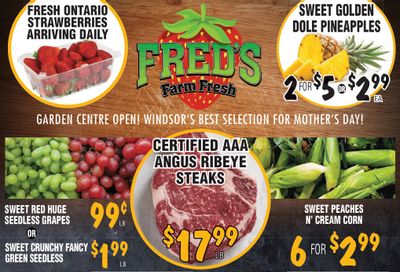 Fred's Farm Fresh Flyer May 4 to 10