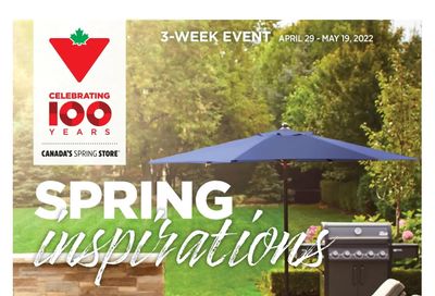 Canadian Tire Spring Inspirations Flyer April 29 to May 19