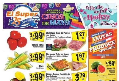 El Super (CA, NM, NV, TX) Weekly Ad Flyer May 5 to May 12