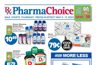 PharmaChoice Health Centre Flyer May 5 to 11