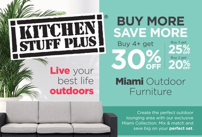 Kitchen Stuff Plus Flyer May 5 to 15