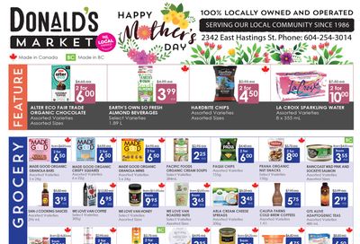 Donald's Market Flyer May 5 to 18