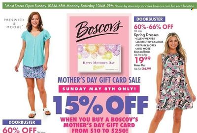 Boscov's (CT, DE, MD, NJ, NY, PA) Weekly Ad Flyer May 5 to May 12