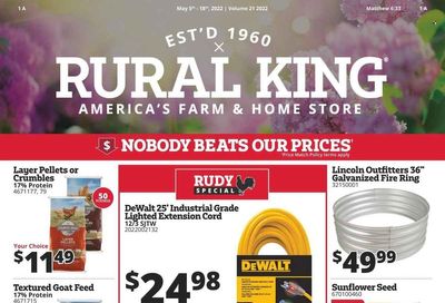 Rural King Weekly Ad Flyer May 5 to May 12