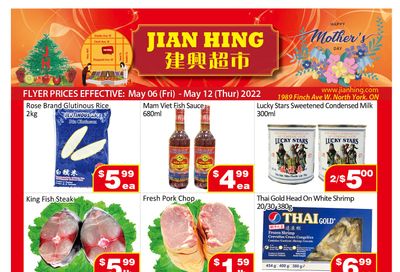 Jian Hing Supermarket (North York) Flyer May 6 to 12