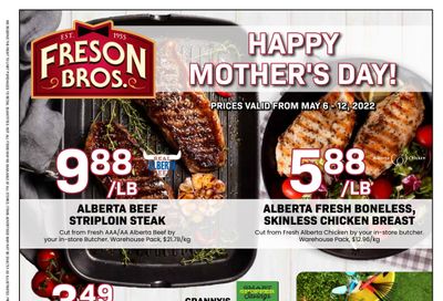 Freson Bros. Flyer May 6 to 12