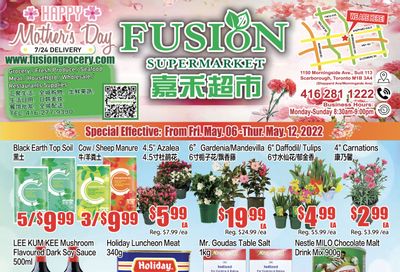 Fusion Supermarket Flyer May 6 to 12