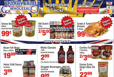 Bulkley Valley Wholesale Flyer April 1 to 7 