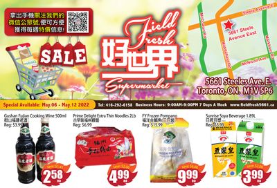 Field Fresh Supermarket Flyer May 6 to 12