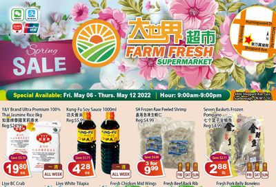 Farm Fresh Supermarket Flyer May 6 to 12
