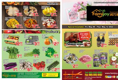 Famijoy Supermarket Flyer May 6 to 12