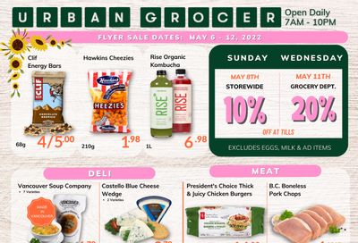 Urban Grocer Flyer May 6 to 12