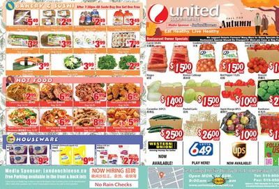 United Supermarket Flyer October 24 to 30