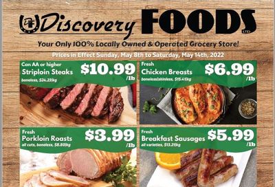 Discovery Foods Flyer May 8 to 14