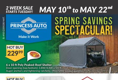 Princess Auto Flyer May 10 to 22