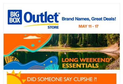 Big Box Outlet Store Flyer May 11 to 17
