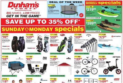 Dunham's Sports Weekly Ad Flyer May 10 to May 17