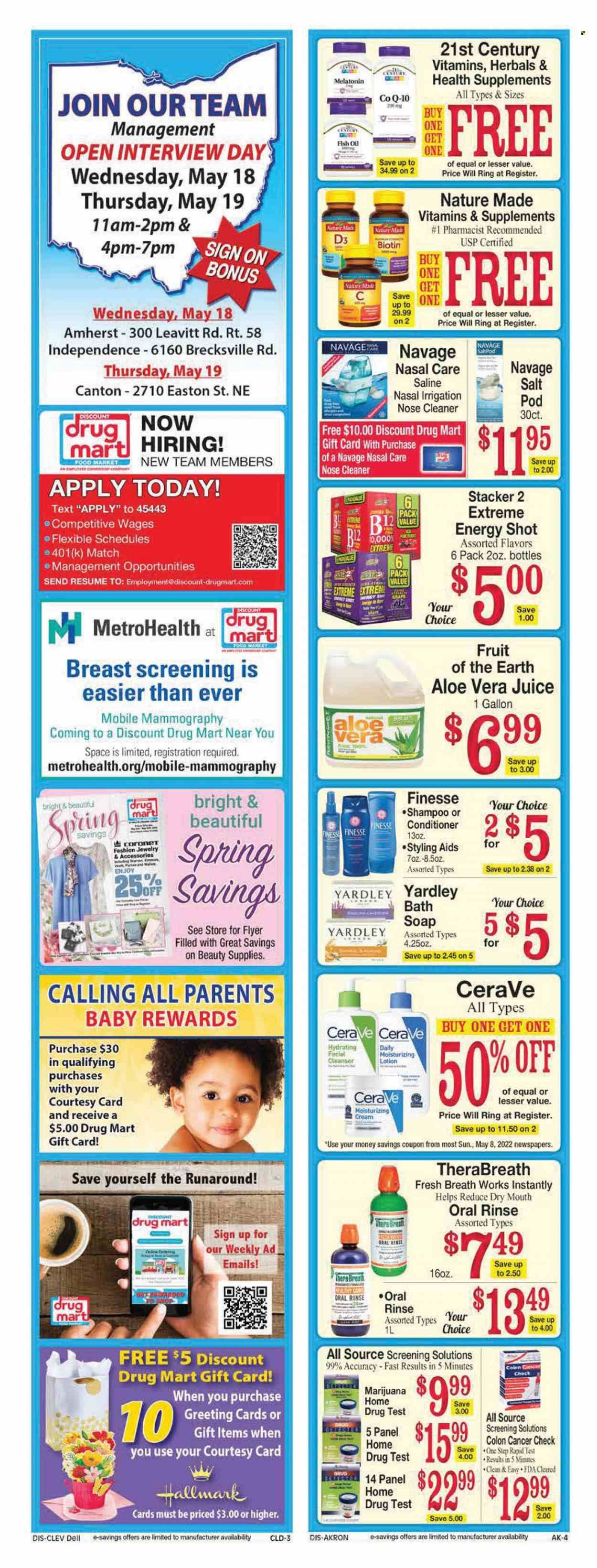 Discount Drug Mart (OH) Weekly Ad Flyer May 11 to May 18