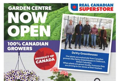 Real Canadian Superstore (West) Garden Centre Flyer May 5 to June 1