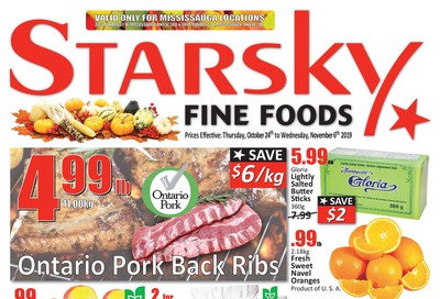 Starsky Foods (Mississauga) Flyer October 24 to November 6