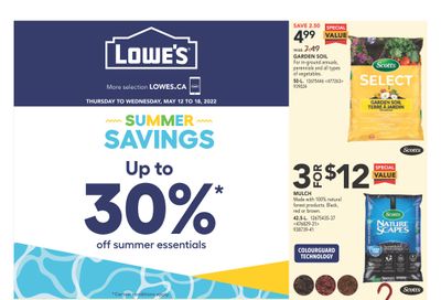 Lowe's Flyer May 12 to 18